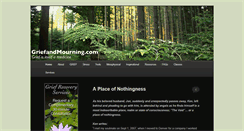 Desktop Screenshot of griefandmourning.com
